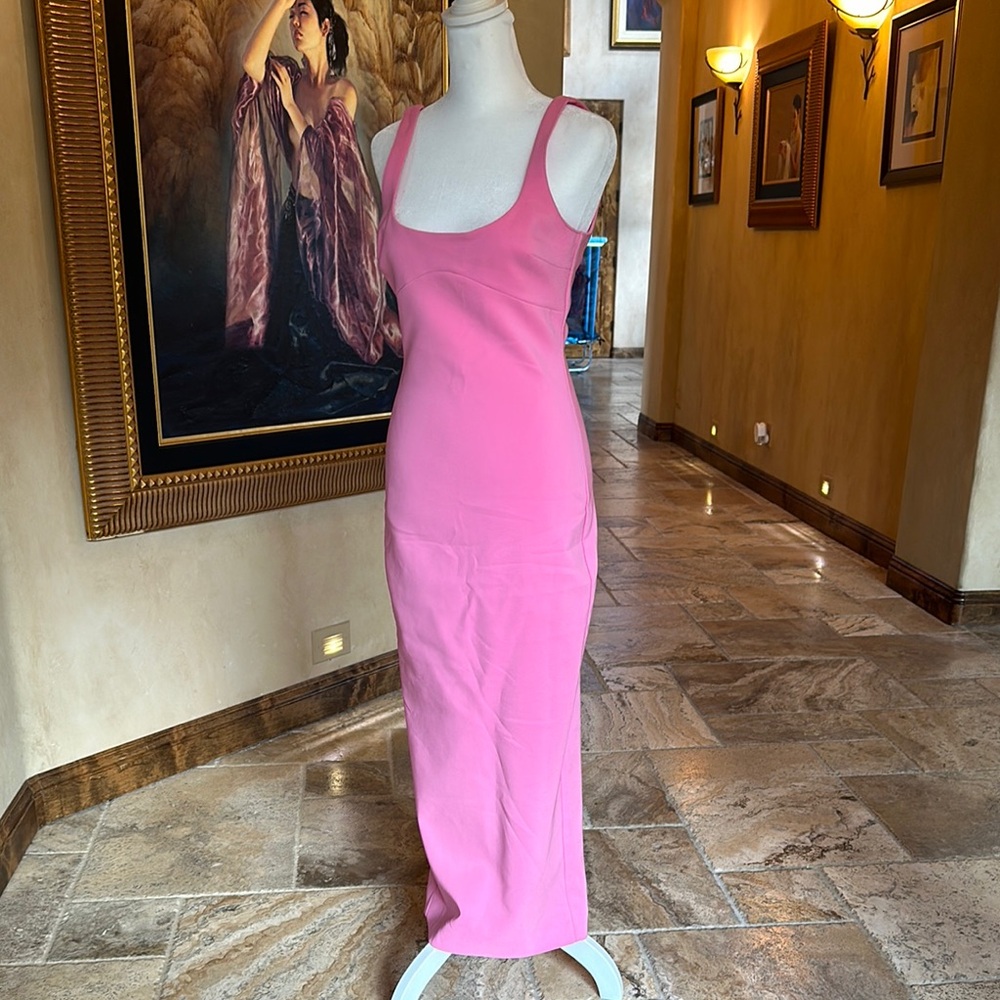 Zara Pink Maxi Bodycon Dress